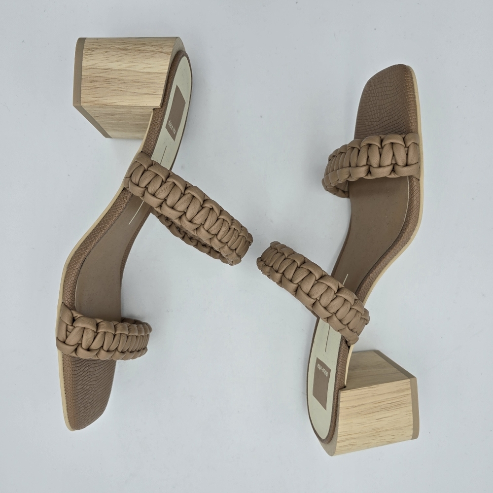 NWOT Dolce Vita Women's Zeno Heeled Sandals, Cafe Stella, Size 10 - Picture 10 of 16